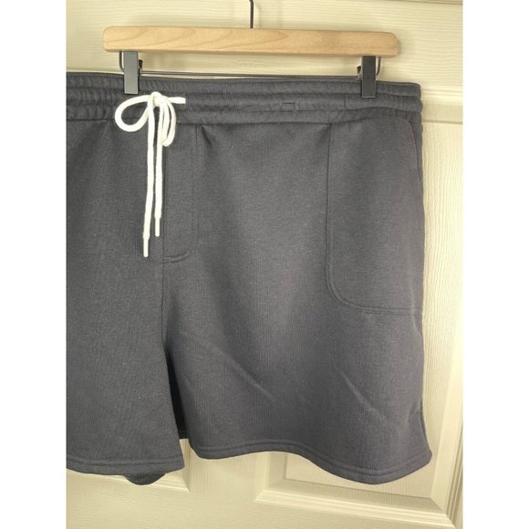 Sonoma Fleece Shorts Womens Plus Size 4X Solid Black Drawstring Fleece NWT - Picture 3 of 8
